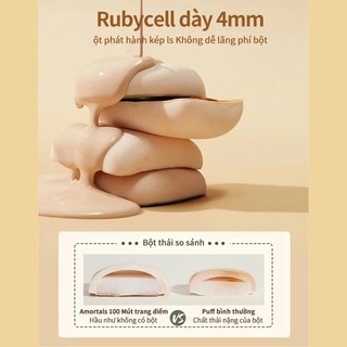 Bông Mút Trang Điểm AMORTALS Hoạt Hình Combo 2 Mút Makeup Đánh Kem Nền AMORTALS - Kosmi Beauty