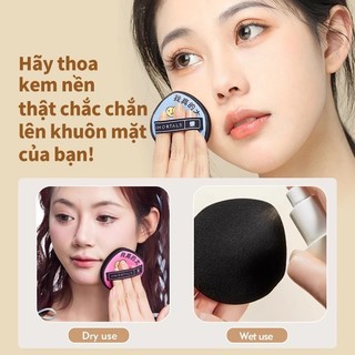 Bông Mút Trang Điểm AMORTALS Hoạt Hình Combo 2 Mút Makeup Đánh Kem Nền AMORTALS - Kosmi Beauty