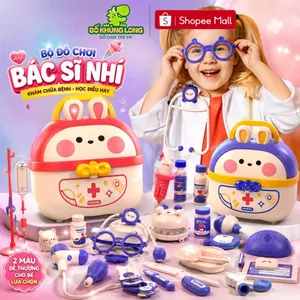 Đồ Chơi Bác Sĩ Hình Thỏ Cho Bé BỐ KHỦNG LONG Đủ Chi Tiết 36/62 Có Hộp Đựng Làm Qùa Tặng Cho Bé Đồ Chơi Nhập Vai