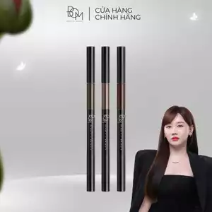 Chì Kẻ Chân Mày Chống Thấm Nước Lâu Trôi BOM 3 In 1 Triple Edge Eye Brow 0.2g