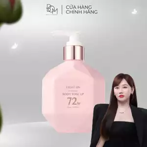 Sữa Dưỡng Thể Nâng Tông Body BOM Light On In Shower Body Tone Up 290ml Dưỡng Body Dưỡng Da
