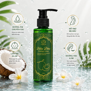 150ml Dầu Massage Cho Bé Giúp Da Mềm Mịn, Sạch Da Còng Da Cáy Cho Cả Mẹ Và Bé Home Care 150ml
