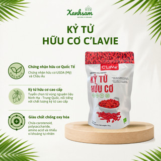Kỷ Tử Hữu Cơ C'LaVie 170g - Xanhsam Natural & Organic