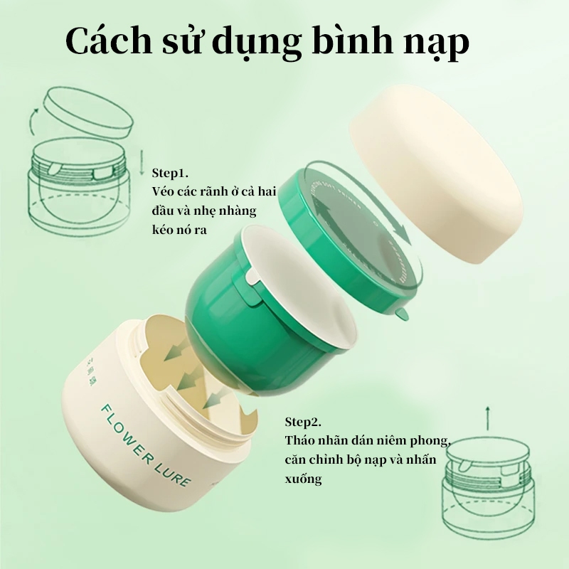 【FLOWER LURE】kem lót, 30g,Dưỡng Ẩm Che Phủ Lỗ Chân Lông Giữ Nền Lâu Trôi Chiết Xuất Thực Vật | BigBuy360 - bigbuy360.vn