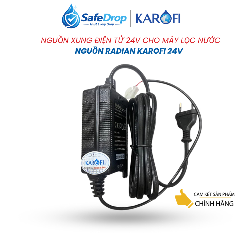 Nguồn Karofi 24V 1.5A - Adapter Cho Máy Lọc Nước RO 24V Hàng Chính Hãng