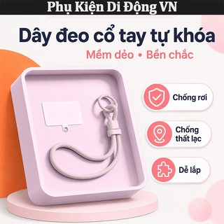 Dây đeo cổ tay điện thoại tự khóa chống rơi chống thất lạc cho iPhone Samsung Xiaomi OPPO Vivo