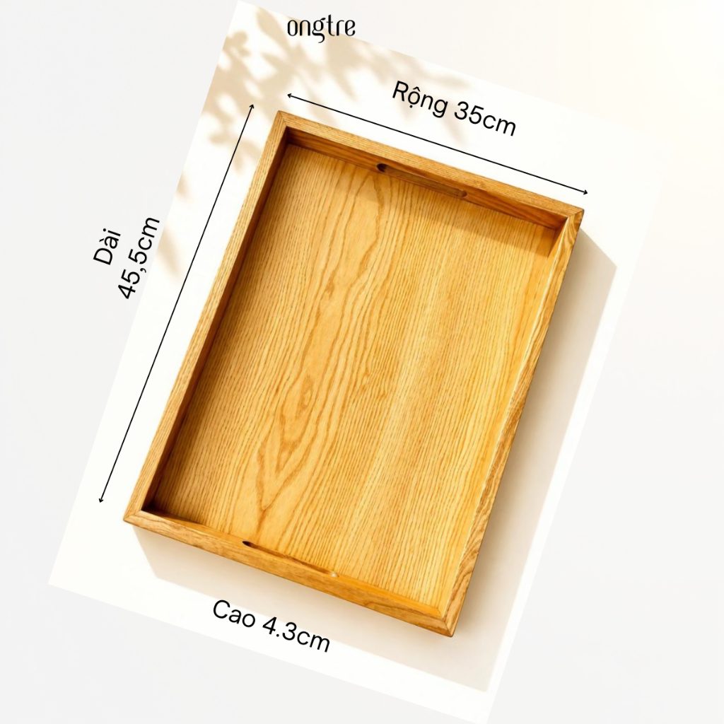 Thớt tre, khay tre, khay gỗ đa năng cao cấp ONGTRE, chất lượng xuất khẩu