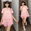 Sét Áo Babydoll Bèo Cổ Hottrend + Quần Bí Phồng Bo Chun Mặc Đi Tiệc, Đi Chơi Cực Xinh