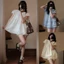 Sét Áo Babydoll Bèo Cổ Hottrend + Quần Bí Phồng Bo Chun Mặc Đi Tiệc, Đi Chơi Cực Xinh