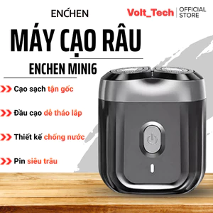 Máy Cạo Râu Enchen Mini6 Đầu Cạo Nổi 2D, Cạo Mượt Không Kích Ứng, Đầu Cạo Dễ Thay, Nhỏ Gọn Tiện Lợi