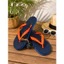 Zenstar Dép Sandal Nam Nữ Màu Xanh Cam Thiết Kế Thời Trang Phong Cách Hiện Đại Chất Lượng Cao