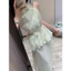 Đầm maxi cổ yếm đính hoa nổi phối ren