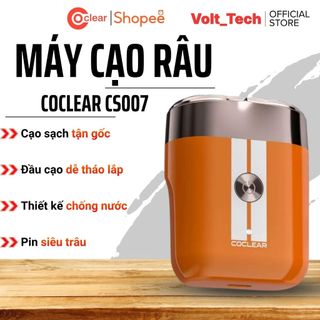 Máy Cạo Râu Mini Coclear CS007 Thể Thao, Đầu Cạo Xoay 360 độ, Cạo Khô Và Nước Có Đầu Sạc TypeC