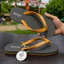 Zenstar Dép Sandal Nam Nữ Màu Vàng Đen Thiết Kế Thời Trang Phong Cách Hiện Đại