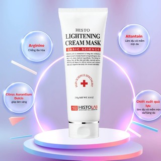 Mặt Nạ Ủ trắng Histolab Lightneing Cream Mask Hàn Quốc Kem Ủ Trắng Histolab Dưỡng Trắng Da 250ml - Skinora Beauty