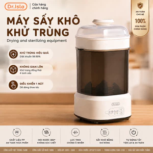 Máy khử trùng & sấy khô không khí cho bé Dr. Isla N36, làm khô và kháng khuẩn ba trong một Vật liệu PP BPA Free
