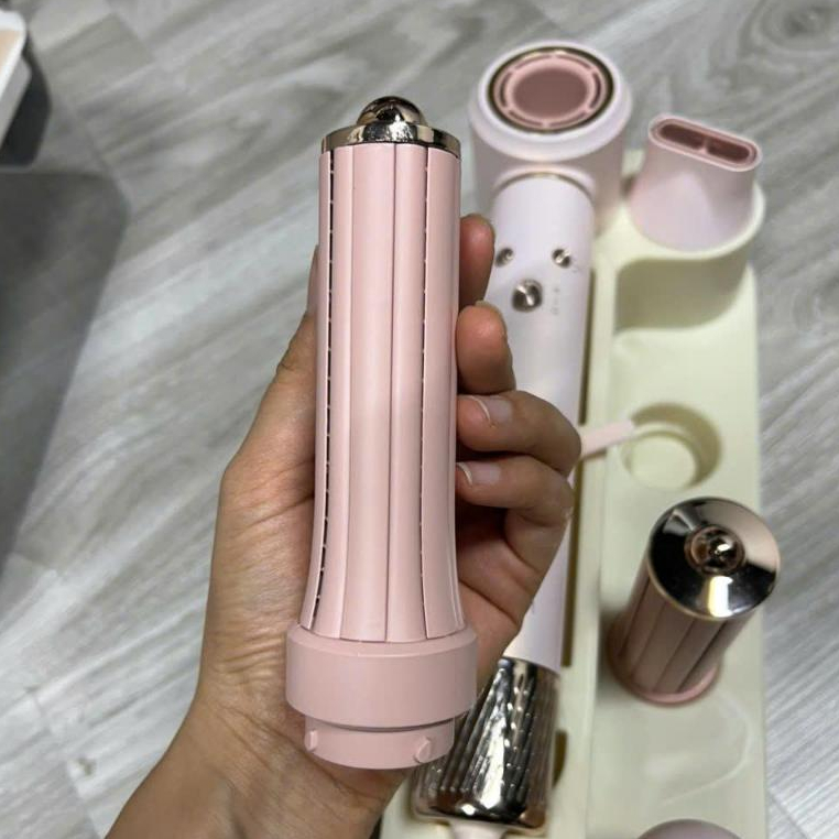 Larma Máy Sấy Tạo Kiểu 5in1 Ion Âm 1800W - Sấy Khô Uốn Xoăn Duỗi Thẳng Tạo Phồng Làm Mượt Tóc Bóng Mượt