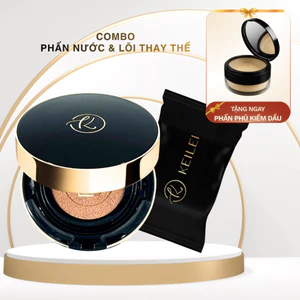 COMBO Makeup Hoàn Hảo - Cushion/ Phấn nước Đa Năng 3in1 KEILEI + Lõi Phấn thay thế - CHỌN >