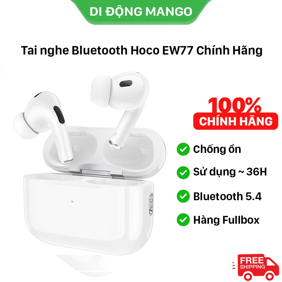 Tai nghe Bluetooth Hoco EW77 Chính Hãng | Chống Ồn | Bluetooth 5.4