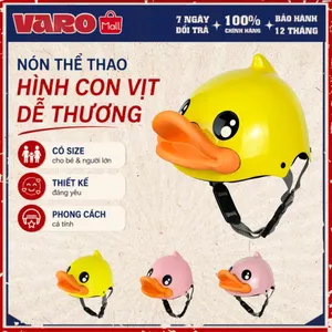 Mũ thể thao cho bé VARO mỏ vịt trẻ em 2-4 tuổi lồng ép nhiệt thoáng khí - Nón con vịt cho bé