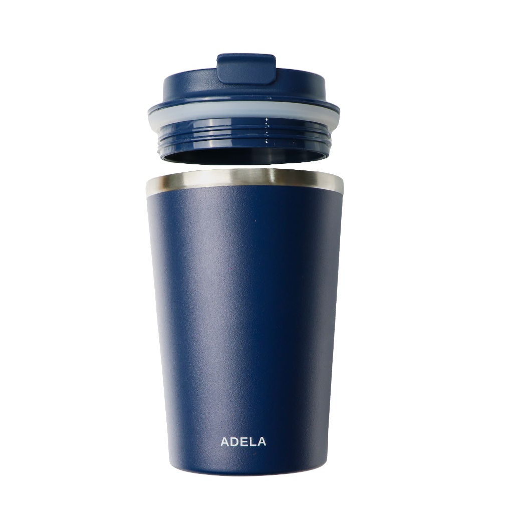 Ly Giữ Nhiệt Inox 304 Adela Dung tích 350ml Giữ Nhiệt 8h Kèm Hộp Đựng, Dây Xách