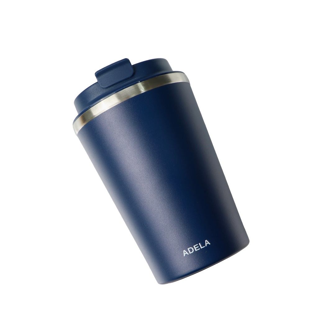 Ly Giữ Nhiệt Inox 304 Adela Dung tích 350ml Giữ Nhiệt 8h Kèm Hộp Đựng, Dây Xách