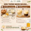 Bột Kem Trứng BRULEE cô gái ( Bột Vàng ) Đài Loan Gói 1kg