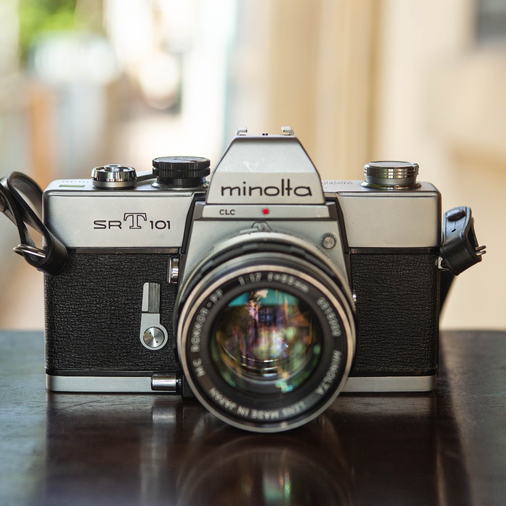 【RYU様】SRT101 & MC ROKKOR-PF 55mm #57 Minolta SrT101 – Minolta MC Rokkor PF 55mm f/1.7 [SLR|35mm] - Hàng