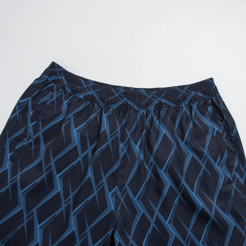 Quần Short Thể Thao Nam Insidemen Regular Fit vải polyeste cotton thấm hút tốt, thoáng khí ISO046AS1