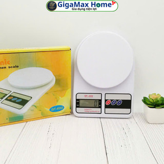 Cân Điện Tử Nhà Bếp SF-400 Cao Cấp 10kg – Chính Xác Đến Từng Gam, Tặng Kèm Pin Làm Bánh & Cân Gia Vị | GigaMax Home