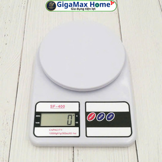 Cân Điện Tử Nhà Bếp SF-400 Cao Cấp 10kg – Chính Xác Đến Từng Gam, Tặng Kèm Pin Làm Bánh & Cân Gia Vị | GigaMax Home