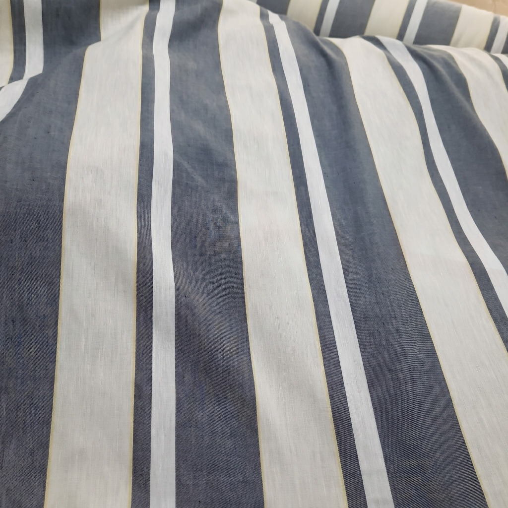 VẢI LINEN TƯNG KẺ - MAY VÁY, CHÂN VÁY, QUẦN ỐNG RỘNG, SƠ MI...