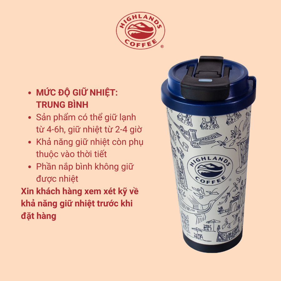 Ly giữ nhiệt Âu Lạc Highlands 520ml | BigBuy360 - bigbuy360.vn