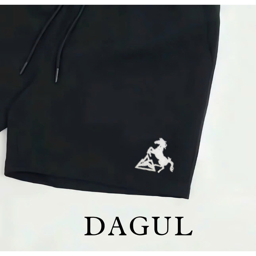 (M-56) DAGUL quần short kaki DÙ nam nữ thêu HÌNH NGỰA chất liệu mềm mại mặc thoáng mát