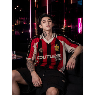 Áo Polo CRIMSON STRIPES KNIT chính hãng Mikenco ngắn tay | TẶNG HỘP ÁO |