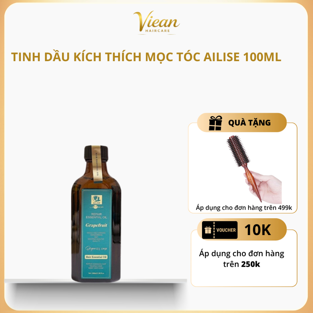 Tinh Dầu Bưởi Mọc Tóc Ailise Lambor 100ml – Giảm Rụng, Kích Thích Mọc Tóc Nhanh, Phục Hồi Tóc Hư Tổn
