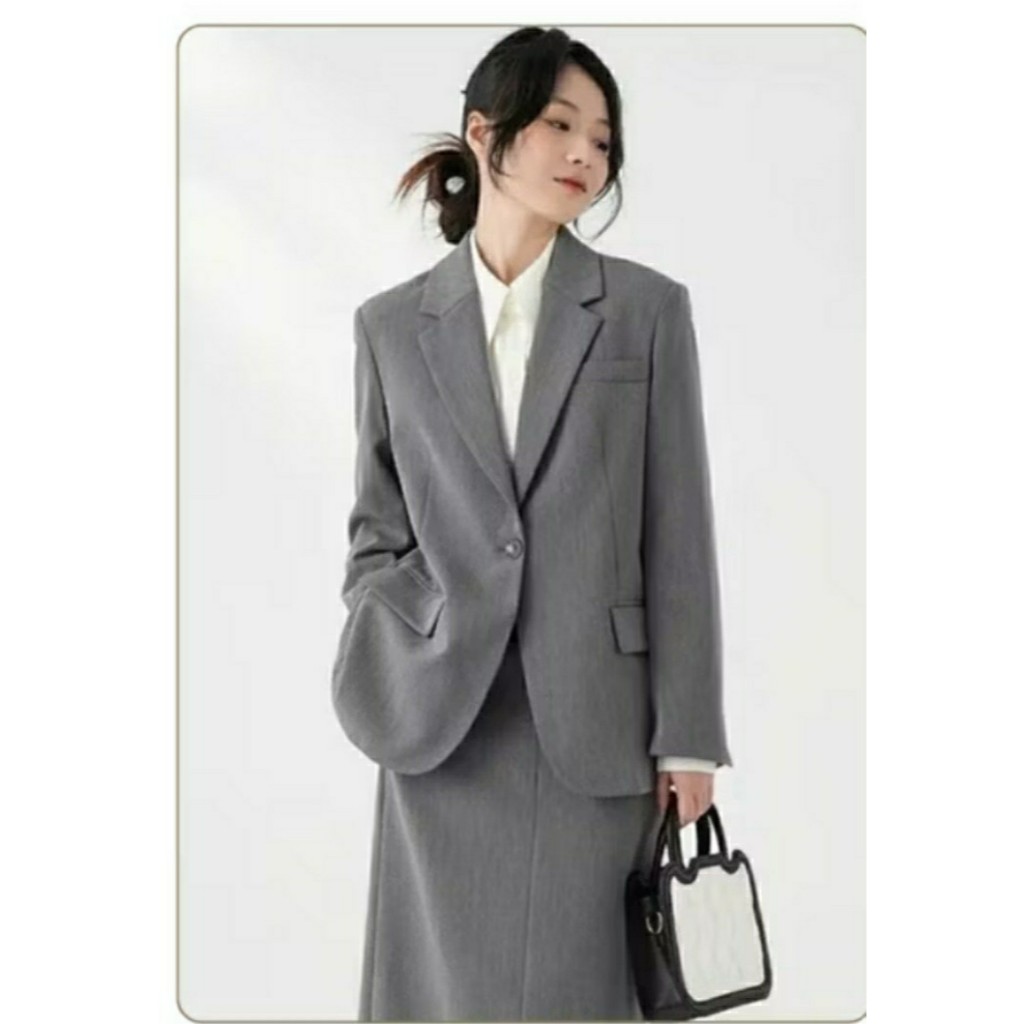 VẢI TUÝT SI MÀU XÁM CHUỘT - CHẤT MỀM, DÀY DẶN, GIÃN 2 CHIỀU - MAY BỘ VEST, VÁY, QUẦN TÂY...