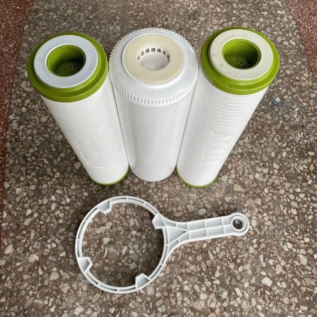 Combo 10 Lõi Lọc Nước Aqua Số 1 PP5M Chính Hãng 10 Inch – Lọc Cặn Bẩn 5 Micron Cho Máy RO