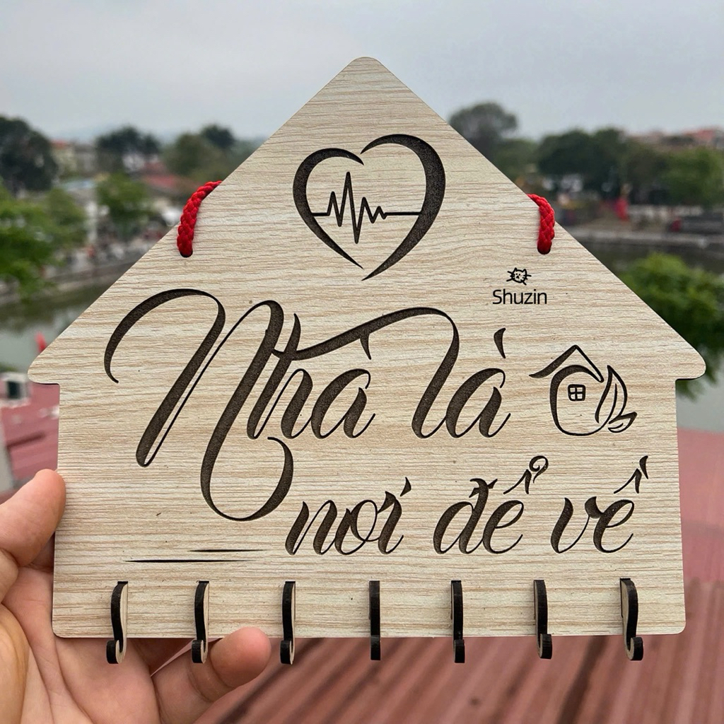 BẢNG GỖ TREO TƯỜNG / QUY TẮC / DECOR 20x30 - CÓ NHẬN THIẾT KẾ HOẶC ĐẶT MẪU THEO YÊU CẦU