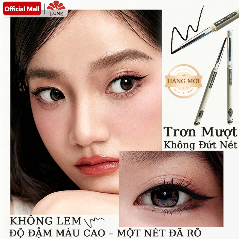 Bút Chì Kẻ Mắt Dạng Gel, Chống Nước Lâu Trôi, Đầu Bút Mềm Mịn, Dễ Vẽ, Giúp Đôi Mắt To Tròn Tự Nhiên