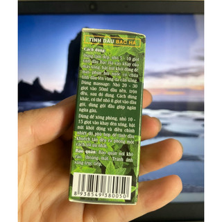 TINH DẦU BẠC HÀ 10ML