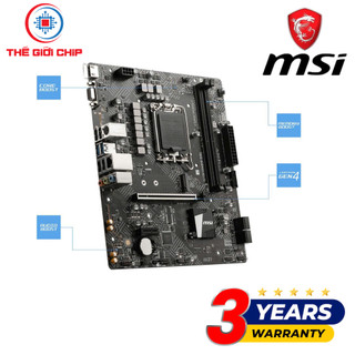 Mainboard MSI PRO H610M BOMBER / H610M-E  (Socket LGA 1700/mATX/2 Khe RAM DDR4) like new BH:36 Tháng bởi nhà cung cấp