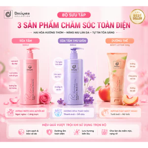 Nước hoa tắm 500ml + Kem dưỡng thể 200g từ Thái Lan | Hương thơm lâu phai, làm sạch nhẹ nhàng, nuôi dưỡng làn da mềm mịn