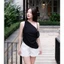 𝗖𝗵𝗶 𝗟𝗶𝗻𝗲𝗻 - Áo Linen Tơ lệch vai