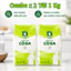 2 TÚI Đường Sạch Cô Ba Biên Hoà Túi 1Kg , Được làm từ mía tinh khiết , không chứa tạp chất , hóa chắt