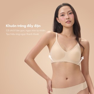 Áo lót bra tàng hình cao su non quai cài êm mềm ONOFF Premium -16UC25A586