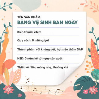 (COMBO 59K) Băng vệ sinh Topgia siêu mỏng, mềm mại, chống tràn vượt trội hạt SAP thấm hút tốt