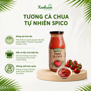 Tương Cà Chua Tự nhiên Spico 255g - Xanhsam Natural & Organic