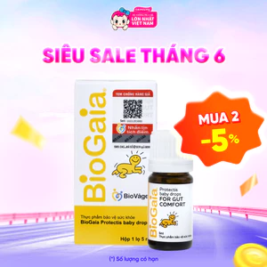 Men vi sinh Biogaia Protectis Baby Drops 5ml - concung