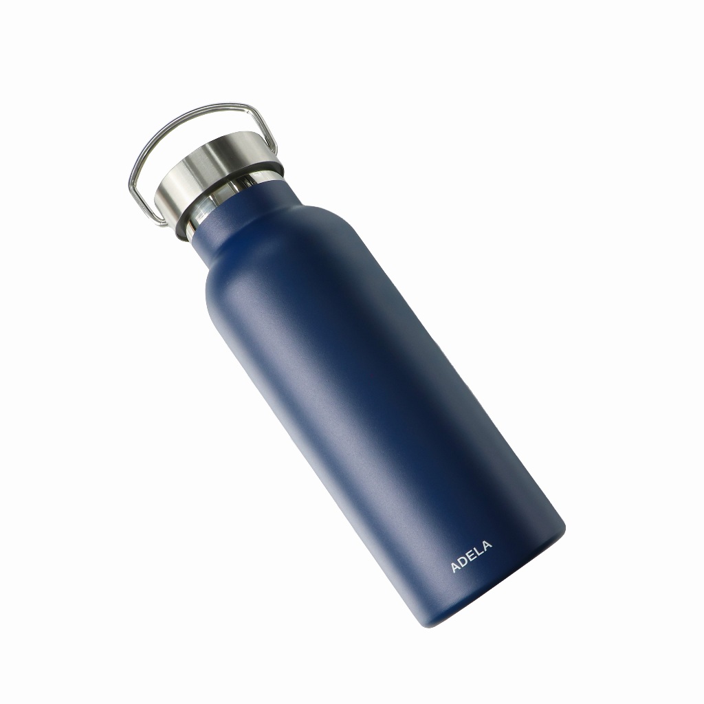 Bình Giữ Nhiệt Inox 304 Adela Dung Tích 500ml Nắp Quai Xách Kèm Hộp